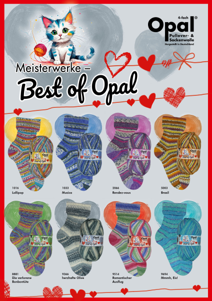 Opal -  Meisterwerke Best of Opal Sockenwolle 4fach